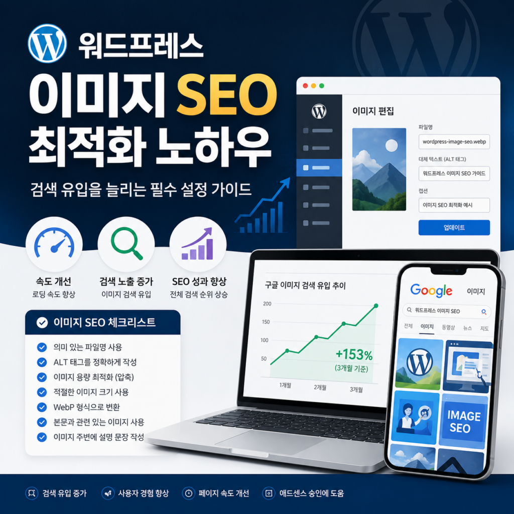워드프레스 이미지 SEO 최적화 방법