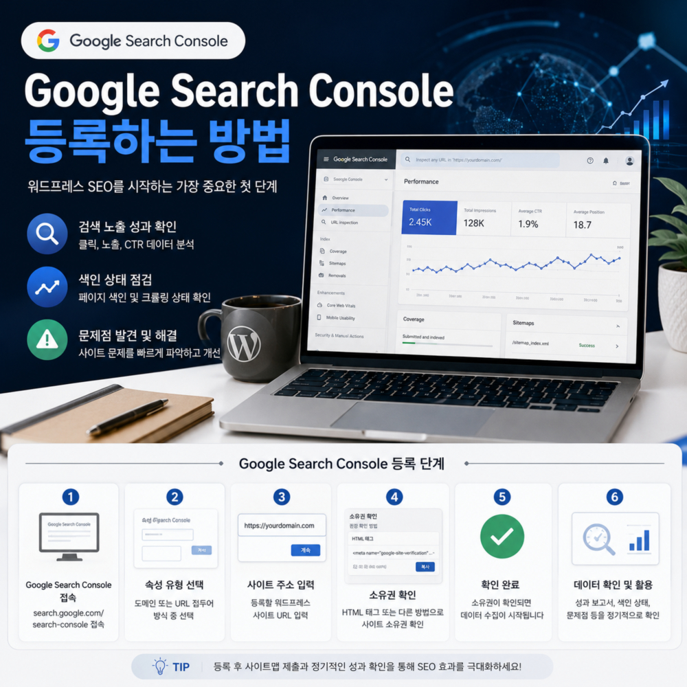 Google Search Console 등록하는 방법