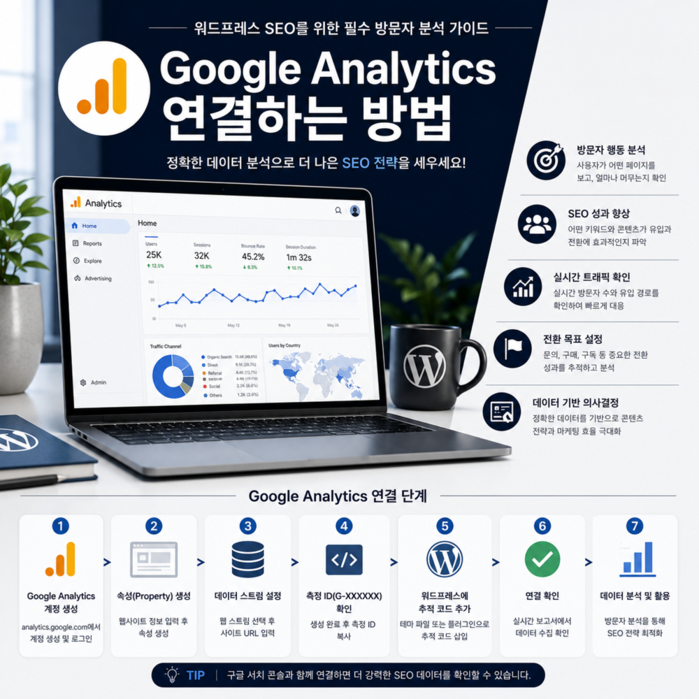 Google Analytics 연결하는 방법