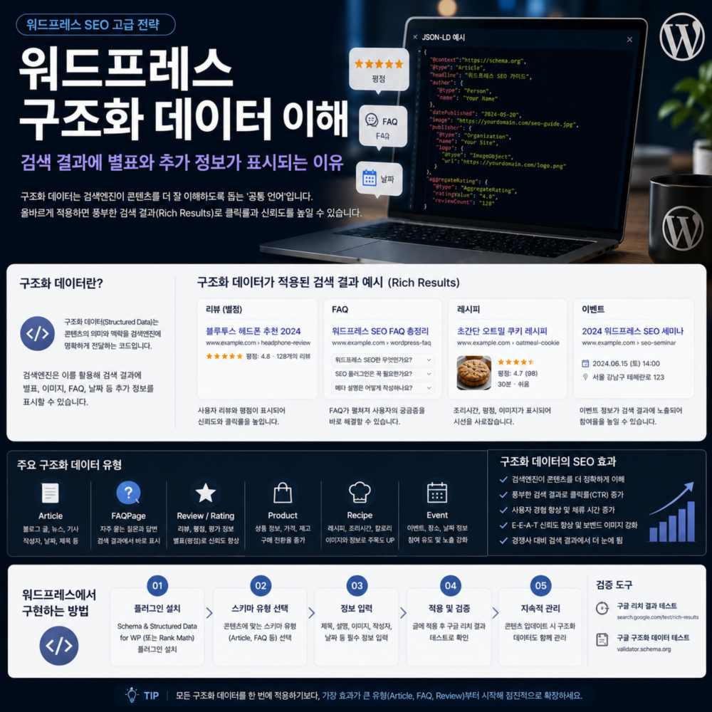 워드프레스 구조화 데이터 이해